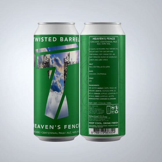 Twisted Barrel Heavens Fence  4.8%