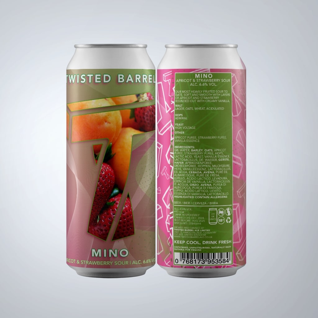 Twisted Barrel Mino Sour  6.6%