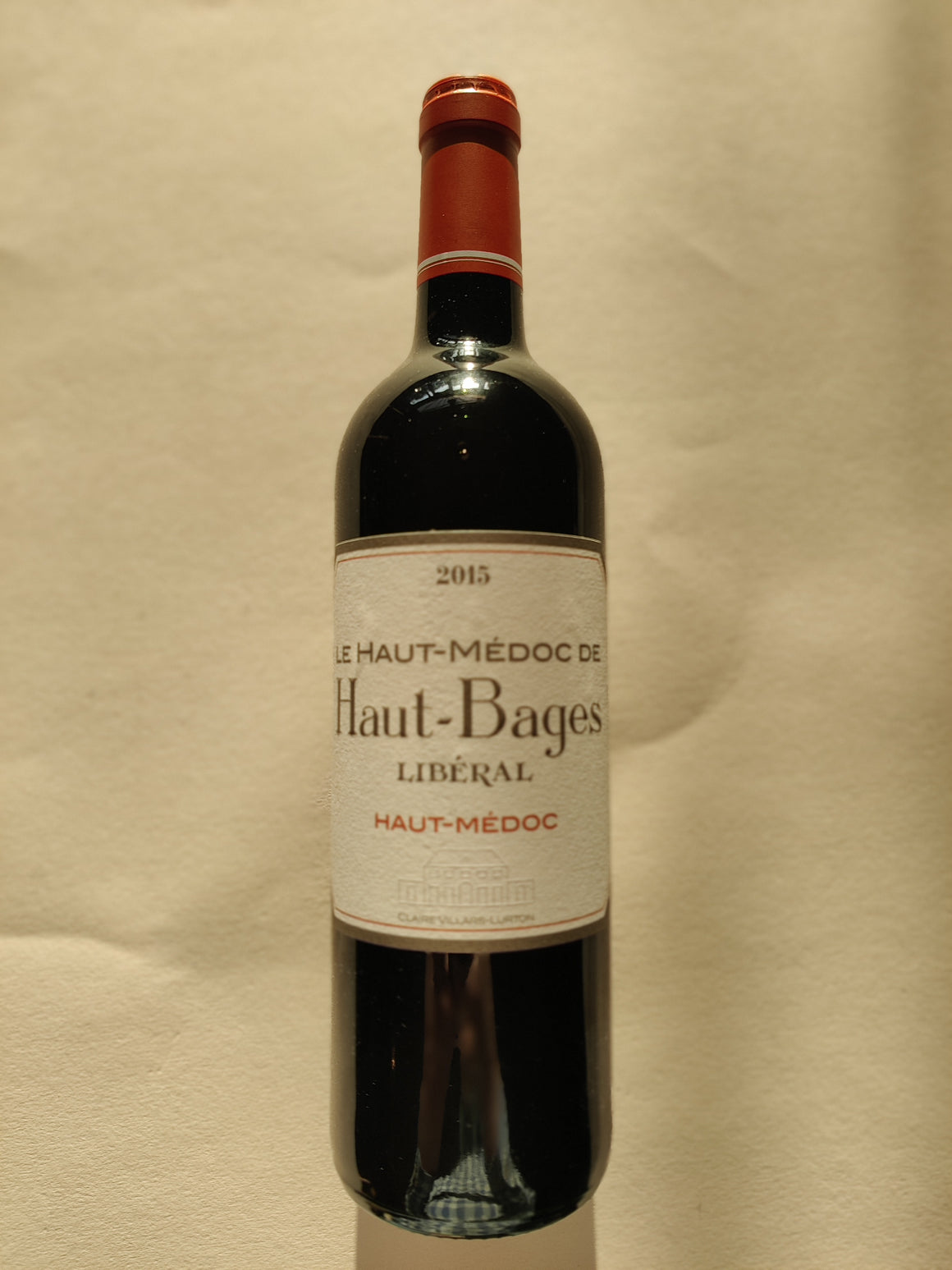 Haut Medoc de Haut Bages Liberal 2015