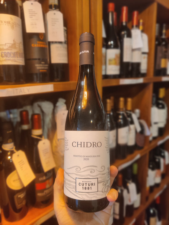 Primitivo "Chidro" di Manduria Cuturi 2020