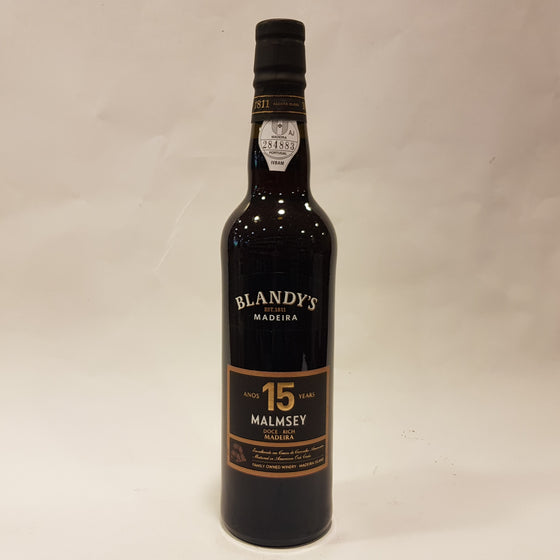 Blandys 15 Yr Old Malmsey 50cl