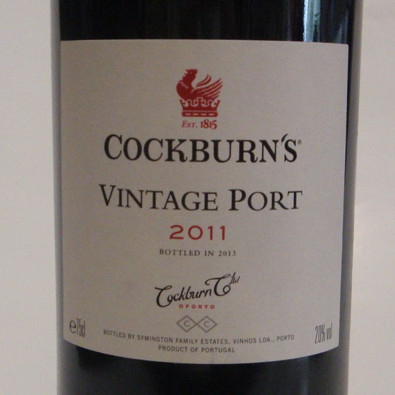 Cockburns Vintage Port 2011