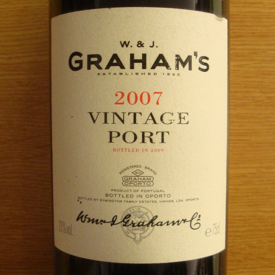 Grahams Vintage Port 2007