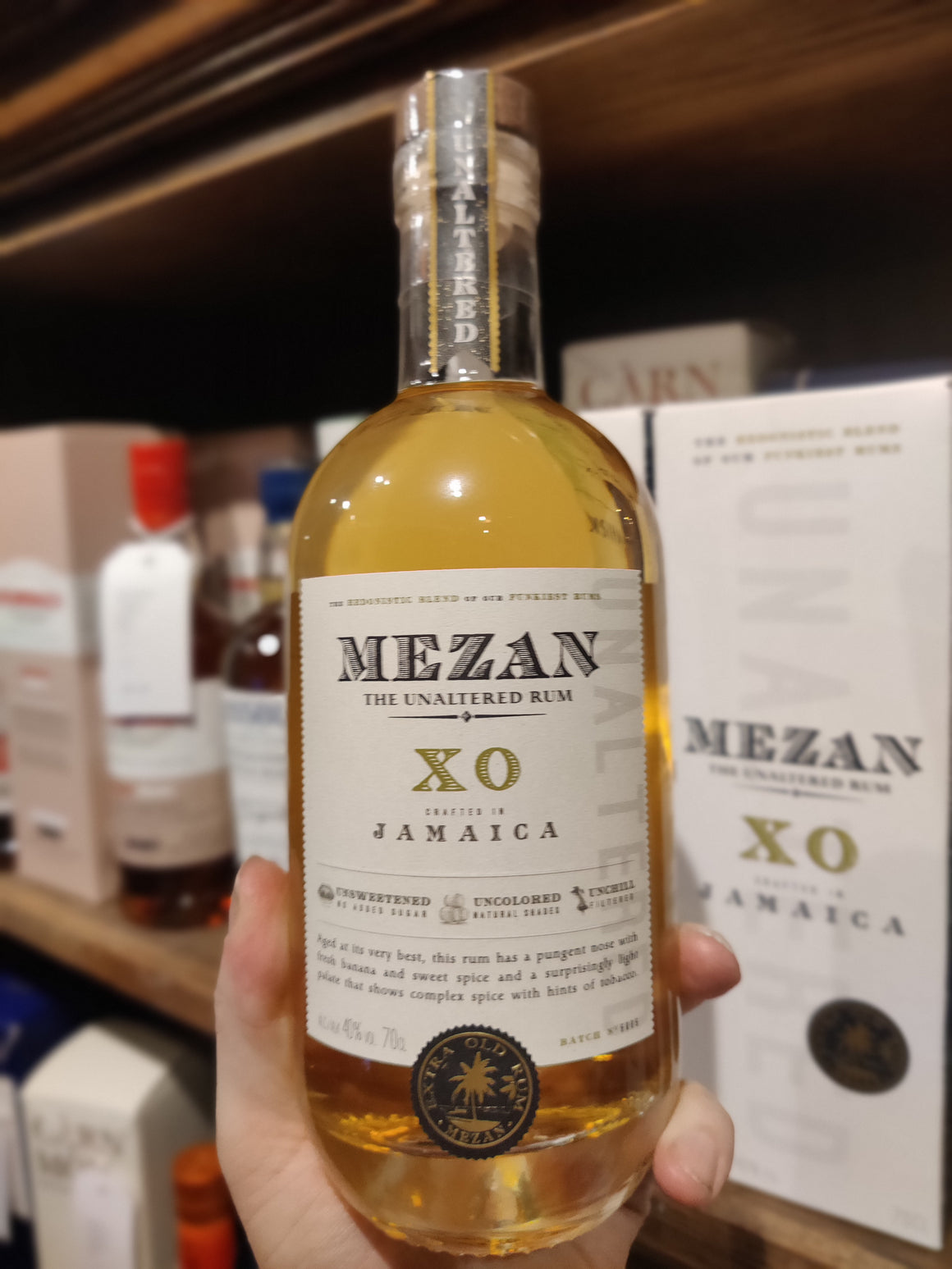 Mezan Jamaican XO Unaltered Rum